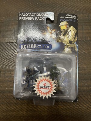 Halo Action Clix Target exclusive 2-pack Brand New Rare