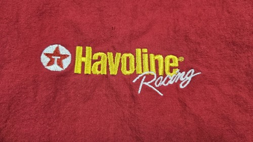 Texaco Havoline Racing Swingster Zip-up Red Jacket Men’s 2XL Made In USA - Picture 2 of 7