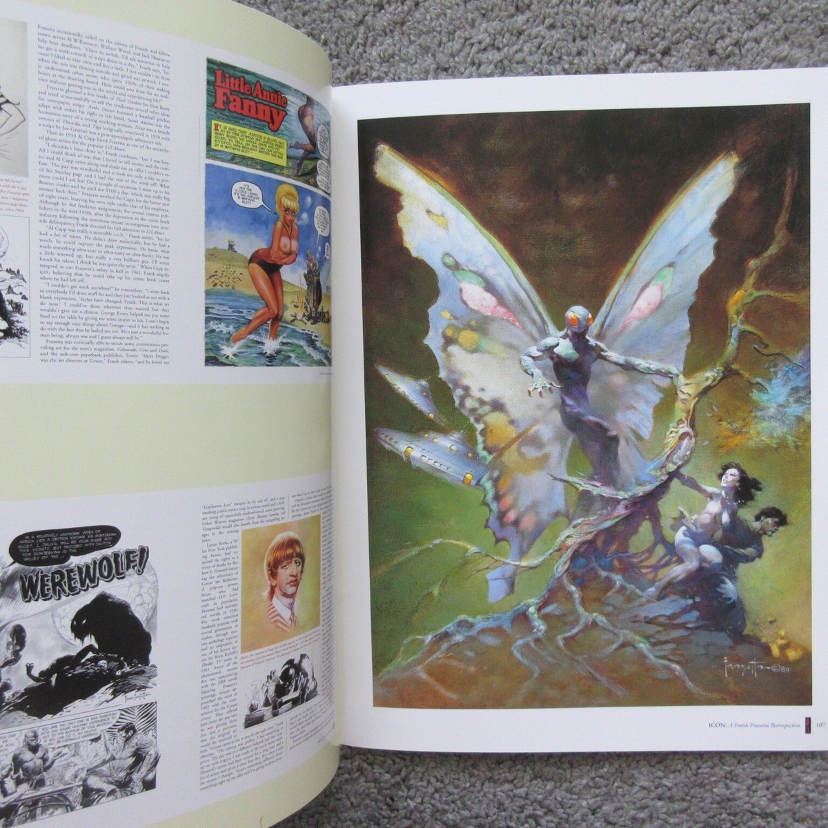 Icon : A Retrospective by the Grand Master of Fantastic Art, Frank