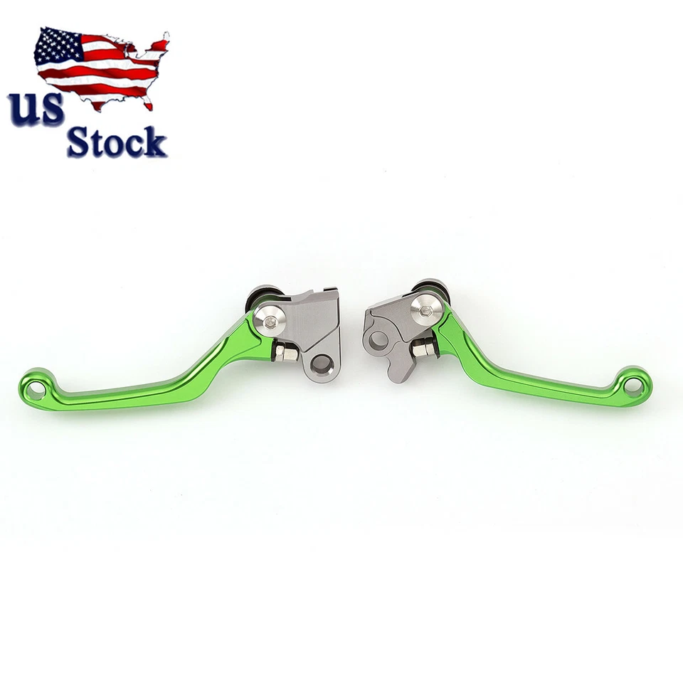 Palancas de pivote de freno de embrague de pivote de suciedad CNC para Kawasaki KX65 KX65 KX85 KX125 KX250 Foto 3 de 4