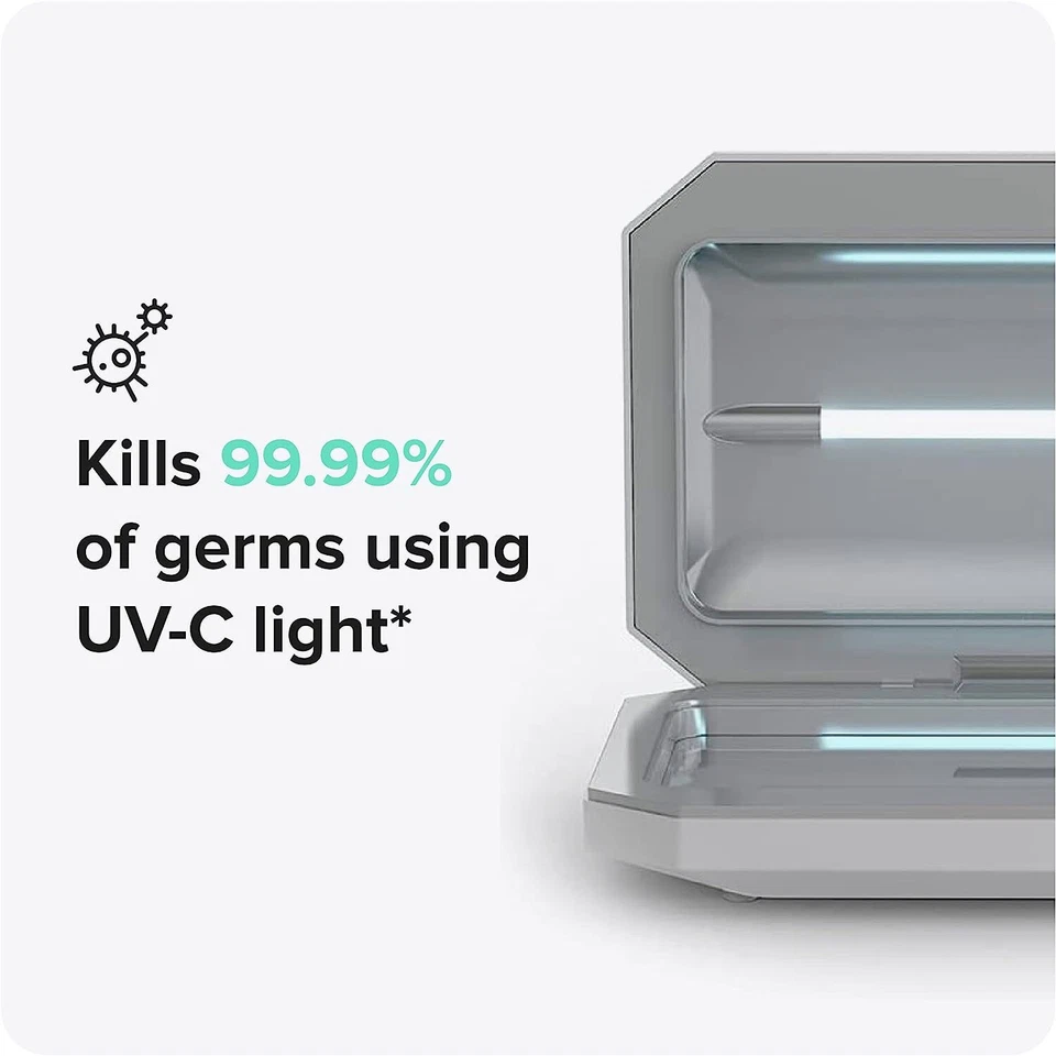 Caja desinfectante de luz UV básica para teléfono celular PhoneSoap (negro) Foto 2 de 4