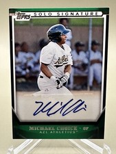 MICHAEL CHOICE 2011 Topps Solo Signature AUTOGRAPH #SSA-MC - NM/MT - Oakland