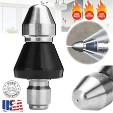 2025 Sewer Cleaning Tool High-pressure Nozzle Drain Augers Sewer Pipe Dredging