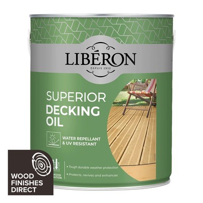 Liberon Superior Decking Oil Medium Oak 2.5 Litre - Groceries