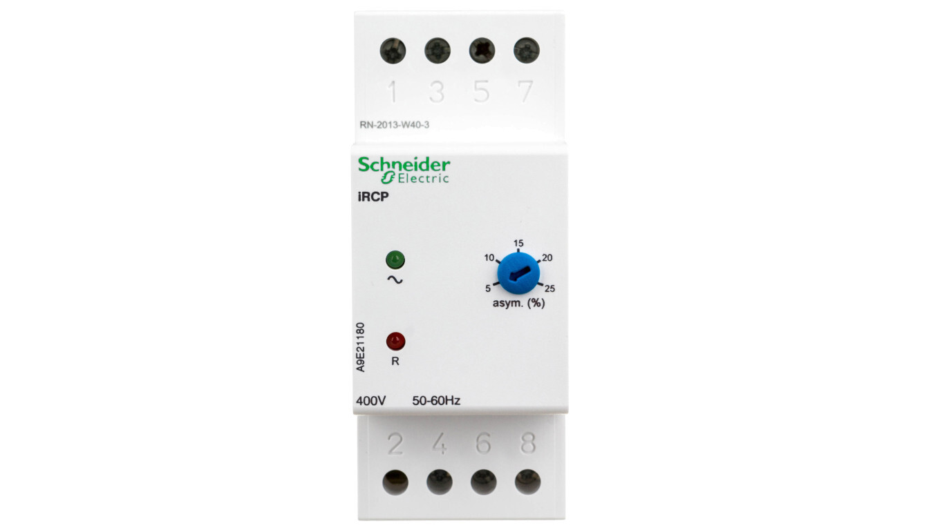 Phase loss and sequence relay 8A 1P 0.3sec iRCP A9E21180 /T2UK
