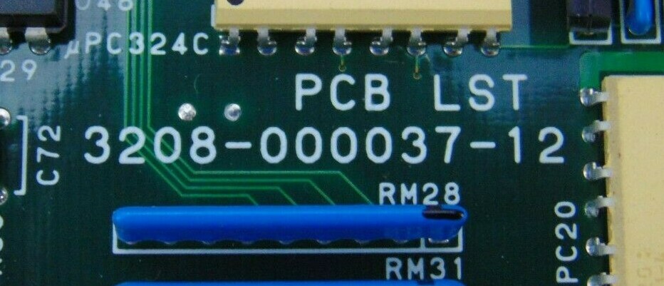 TEL Tokyo Electron 3208-000037-12 PCB LST 3208-000058-13 PCB