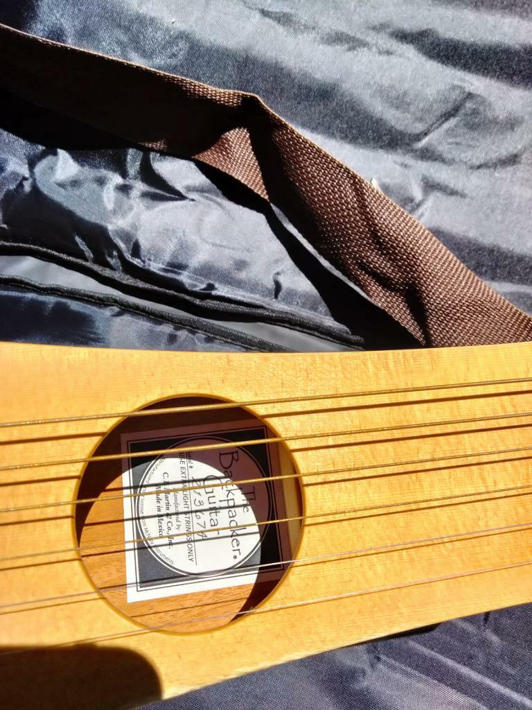 MARTIN GUITAR The Backpacker with Original Case Made in MARTIN GUITAR The Backpacker with Original Case Made in