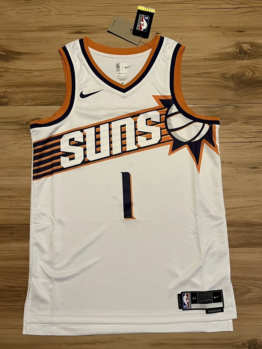 Black Nike NBA Phoenix Suns Booker 1 Swingman Jersey