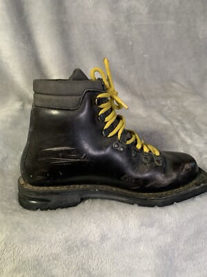 ASOLO SPORT SNOWFIELD II Leather Boots Size 6 Vibram Soles 3 