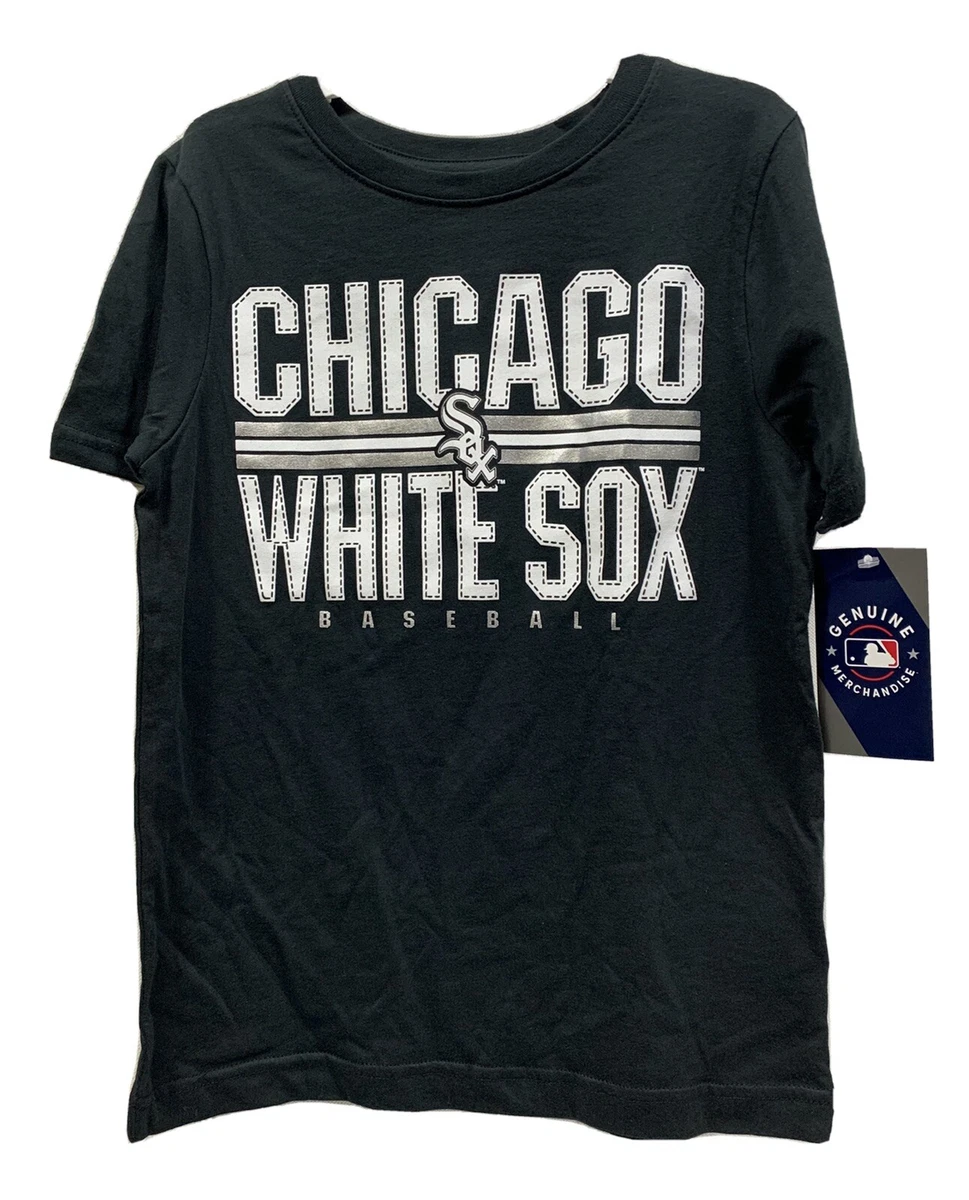Boys white sox shirt cheap