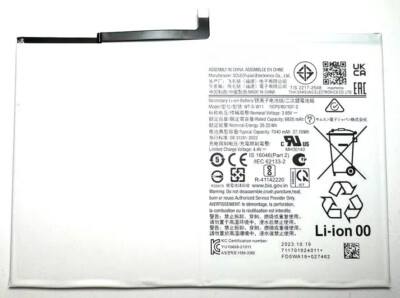New Battery WT-S-W11 for Samsung Galaxy Tab A9+ Plus 11
