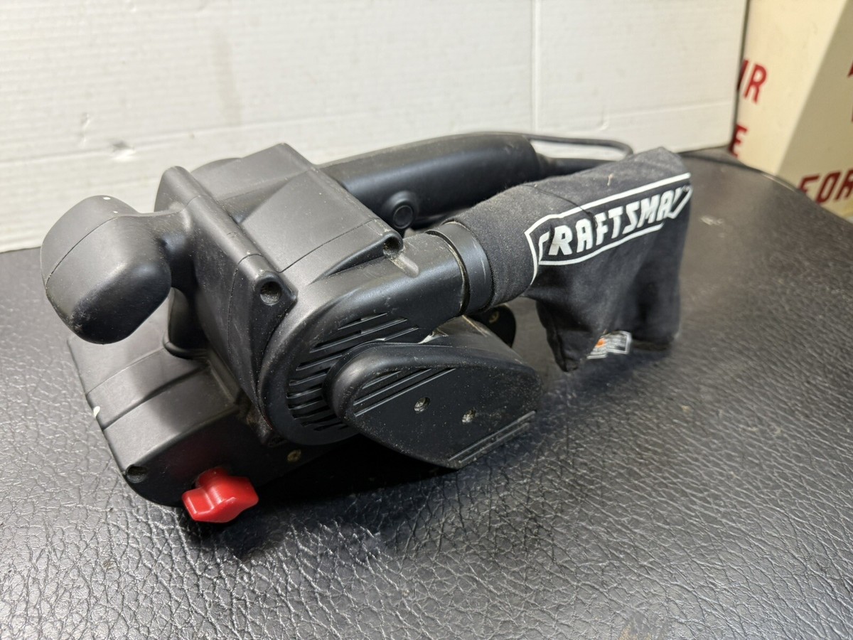 CRAFTSMAN 3''X18'' BELT SANDER 120V 5.3A WITH BAG RUNS GREAT | eBay