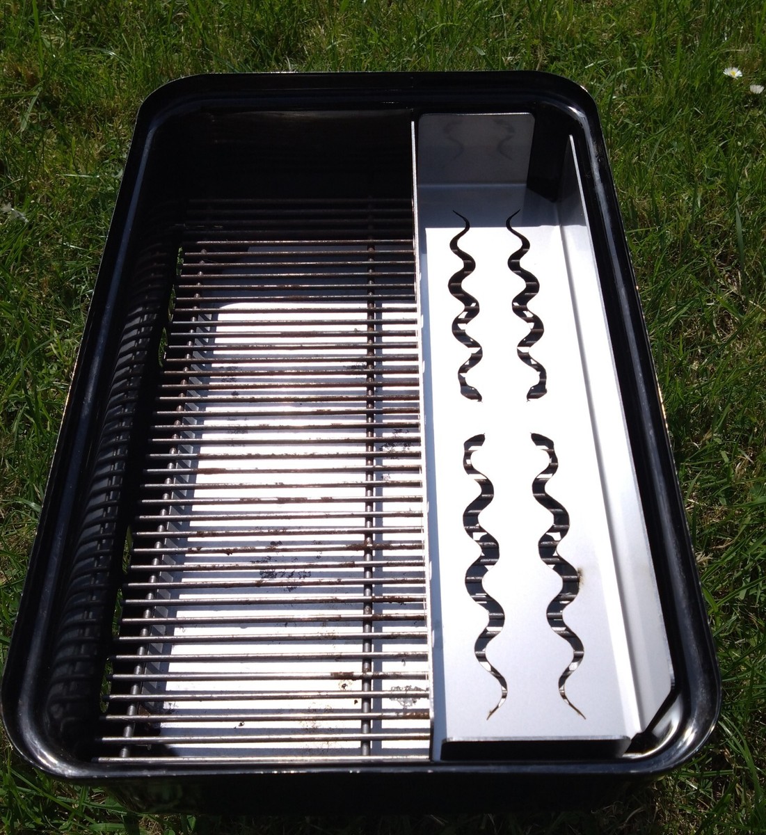 Weber Go Anywhere Charcoal Baskets Long Side T304 Stainless Steel 🔥