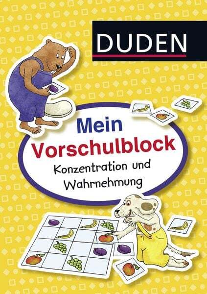Thumbnail - Duden: Mein Vorschulblock: Konzentration Und Wahrnehmung