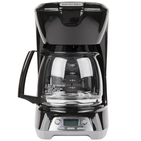 PROCTOR SILEX 43672 CAFETERA PROGRAMABLE NEGRA 12 TAZAS CON APAGADO AUTOMÁTICO Foto 2 de 4
