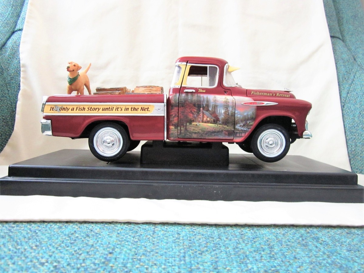 Thomas Kinkade 1:18 Scale Ertl DieCast '57 Chevy Truck