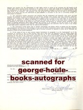 DUKE ELLINGTON~CONTRACT~ SIGNED - ASPHALT JUNGLE