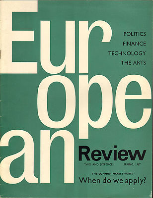 european review. spring 1967 : britains application for the common market