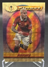 Antony 2022-23 Topps Finest Flashbacks UEFA Superfractor 1/1 One Of One