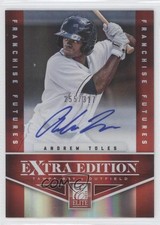 2012 Elite Extra Edition Franchise Futures Signatures /317 Andrew Toles Auto 4l3