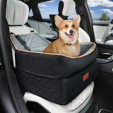 Dog Car Seat for Small Medium Dogs, Memory Foam Dog Booster Car Seat for Dogs.