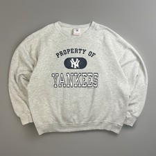 VTG 90s MLB New York Yankees Pullover Crewneck Men s Size XL