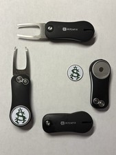 (1) Pitchfix Golf Switchblade Divot Tool & Shoreacres GC 1" Coin Golf Marker