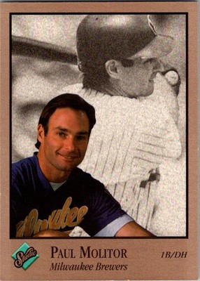 1992 Leaf Studio #194 Paul Molitor