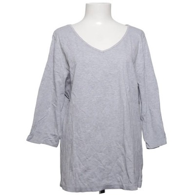Flashlights, Langarmshirt, Größe: 48/50, Grau, Baumwolle/Viskose, Einfarbig #OGU