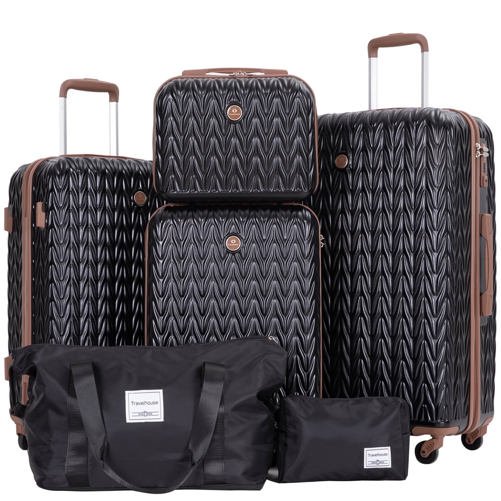 Set With Tsa Locks, Spinner Wheels, Duffel