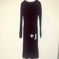 UNIQLO +j Jil Sander Knit Dress S Burgundy Wool Collab Used