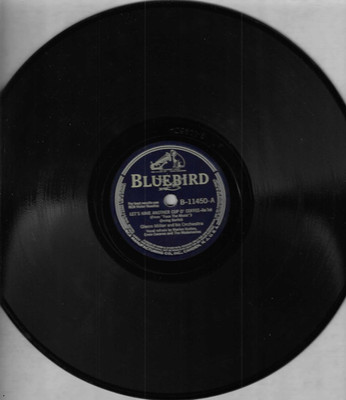 GLENN MILLER - LET'S HAVE ANOTHER CUP O' COFFEE / CHIP OFF THE OLD BLOCK - 78rpm