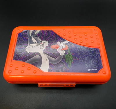 vtg Looney Tunes Bugs Bunny Spacemaker Pencil Box Stationary Case