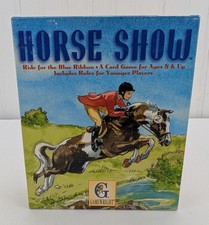 Vintage Gamewright Horse Show Card Game Complete 1997 Blue Ribbon Award Winner