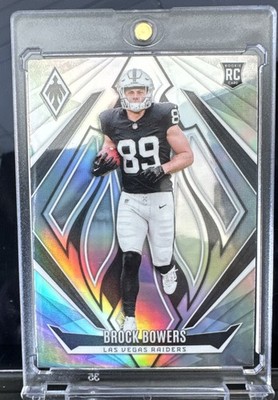 2024 Panini Phoenix - Rookies Brock Bowers #165 Silver (RC)