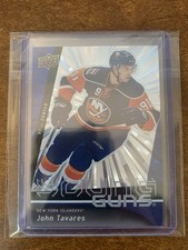 2025-26 UD Series 2 John Tavares Outburst Renewed Young Guns #OR-23 NY Islanders