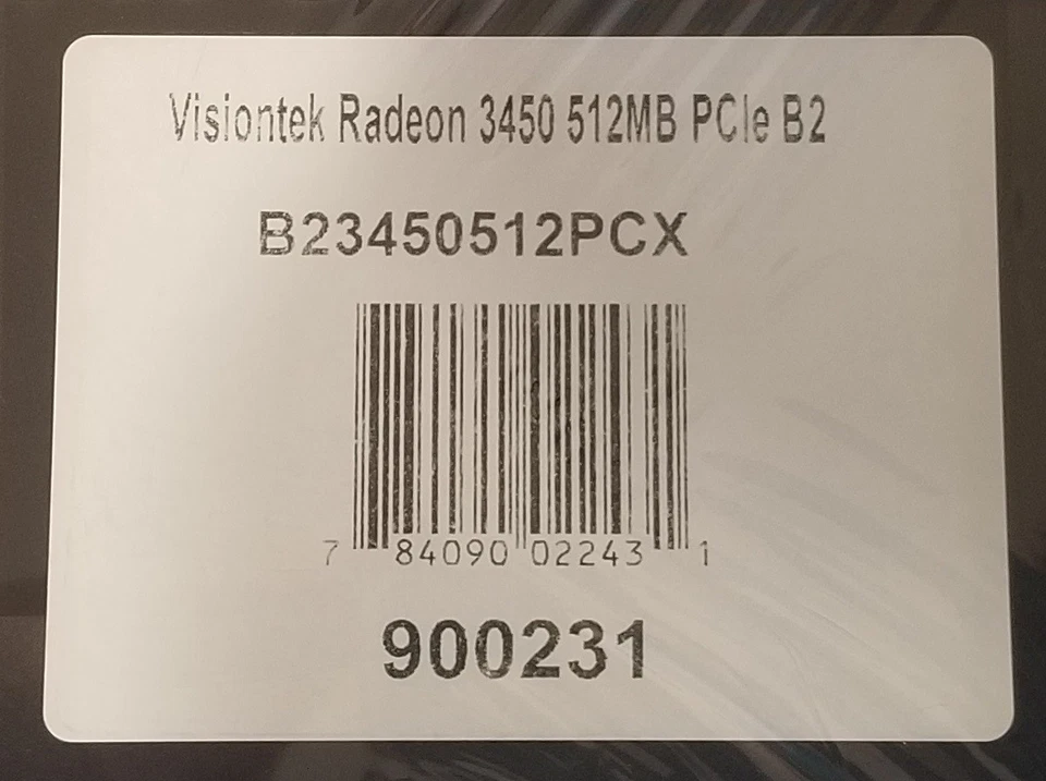 VisionTek ATI Radeon HD 3450 512MB PCI-E Video Card 900231 - Image 3 of 3