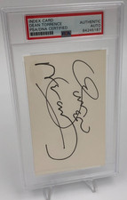 DEAN TORRENCE PSA JSA AUTO w COA Signed Index Card Singer JAN & DEAN - SURF CITY DEAN TORRENCE PSA JSA AUTO w COA Signed Index Card Singer JAN & DEAN - SURF CITY