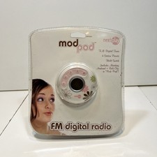 NextPlay NPF50A Portable FM Digital Radio Flowers BRAND NEW SEALED RARE HTF