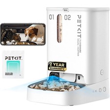 PETKIT Automatic Cat Dog Feeder Camera 1080P HD Night Vision 2.4G WiFi 2-Way