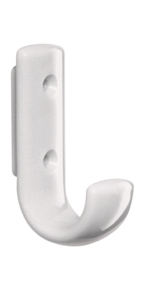 HEWI Garderobenhaken 477.90.060 einfach Ausladung 47 мм Полиамид 99 reinweiß ...