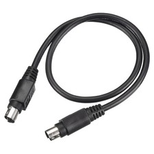 PS/2 Mouse and Keyboard Extension Cable 6P 1.64 Ft Male to Male,Black
