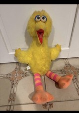 1986 Sesame Street Talking Big Bird Plush