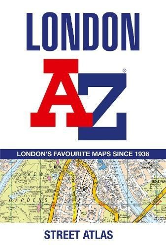 London A-Z Street Atlas by A-Z Maps Paperback