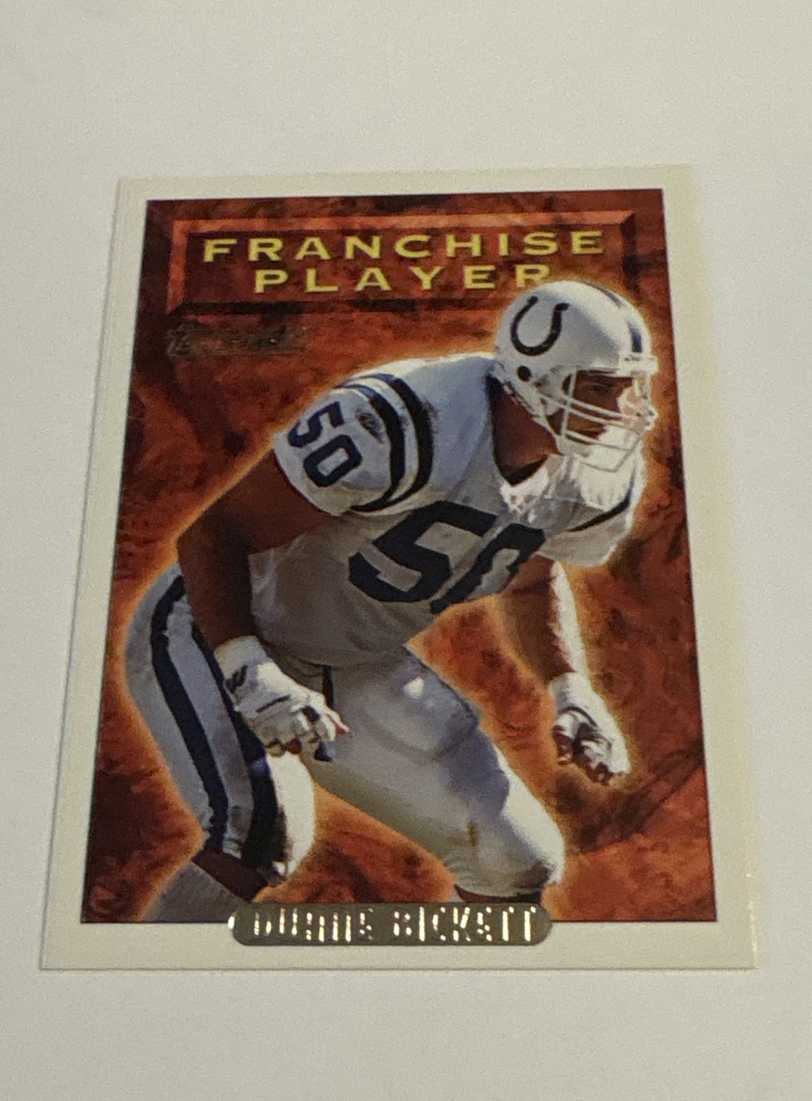 1993 Topps - Duane Bickett #83 Gold Indianapolis Colts