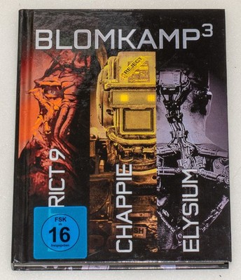 Blomcamp³ - District 9 & Chappie & Elysium (Blu-ray Mediabook)
