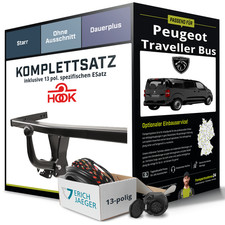 Anhängerkupplung starr für PEUGEOT Traveller Bus +E-Satz AHK