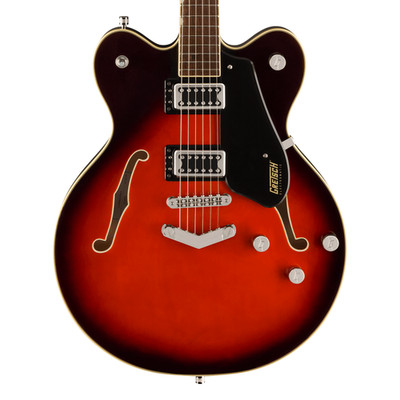 Used Gretsch G5622 Electromatic Center Block DC w/V-Stoptail - Claret Burst