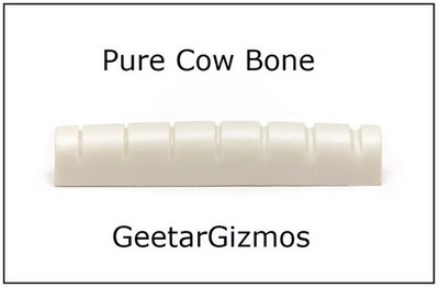 GeetarGizmos 7 String BONE NUT made for JACKSON DINKY Guitar - drop-in upgrade