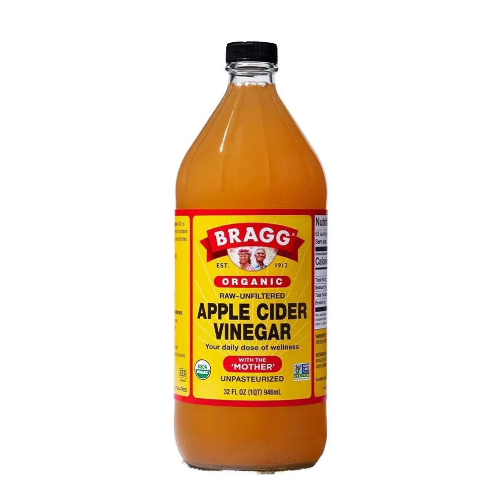 Bragg Organic Apple Cider Vinegar 946ml Raw Unfiltered With Mother